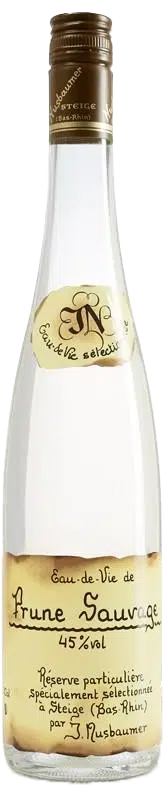 NV-Nusbaumer Eau de Vie Prune Sauvage Halve Fles