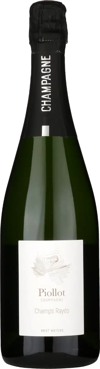 NV-Piollot Champagne blanc de blancs Champs Rayès brut nature