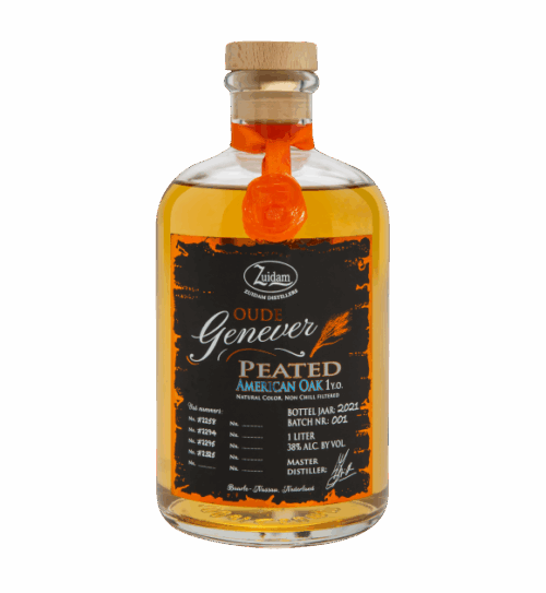 NV-Zuidam Oude Genever Peated American Oak 1YO