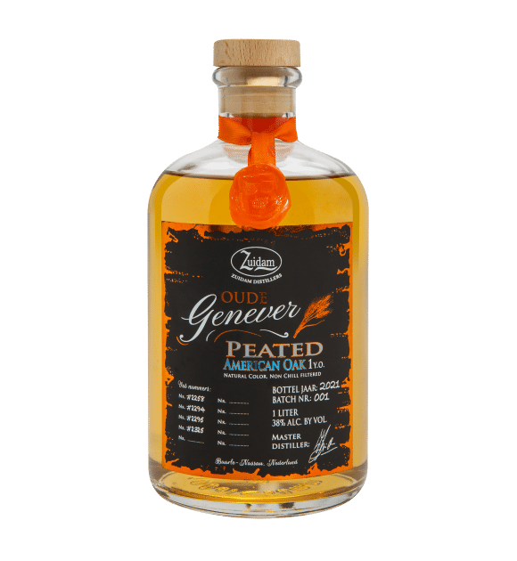 NV-Zuidam Oude Genever Peated American Oak 1YO