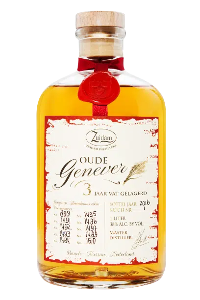 NV-Zuidam Oude Jenever 3 Jaar Liter