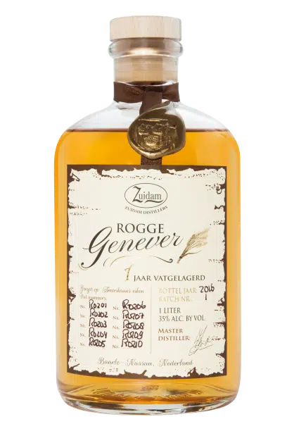 NV-Zuidam Rogge Jenever 1 Jaar Liter