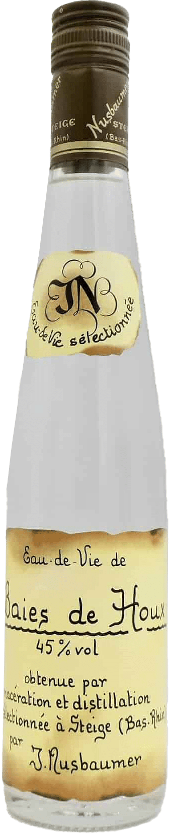 NV-Nusbaumer Eau de Vie Baies de Houx Halve Fles