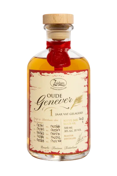 NV-Zuidam Oude Genever 1 jaar Halve Liter