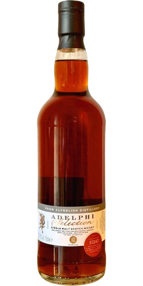 2015-Adelphi Clynelish Single Malt Scotch Whisky 10y