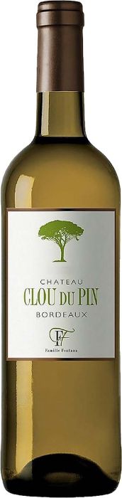2024-Château Clou du Pin Bordeaux Blanc