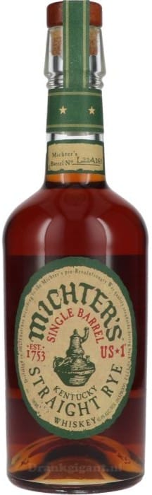 NV-Michter's Straight Rye Barrel Strength Whiskey