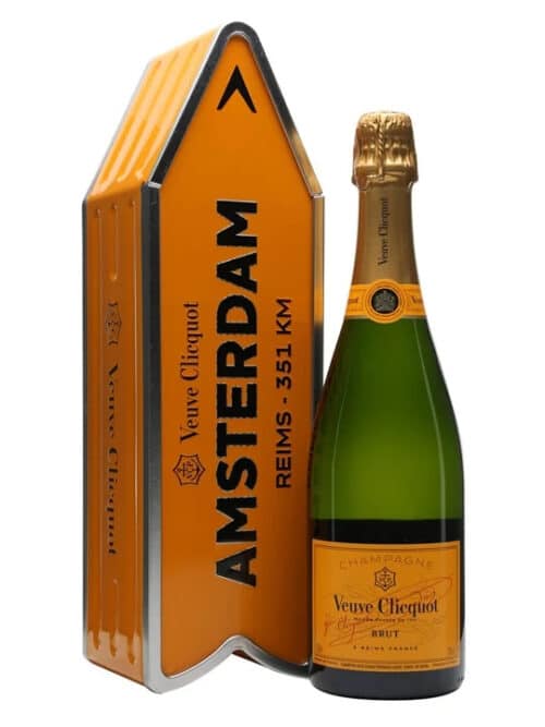 NV-Veuve Clicquot Champagne Brut Giftpack Arrow Amsterdam