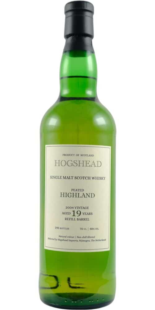 2004-Hogshead Peated Highland Distillery (Ardmore) 19Y