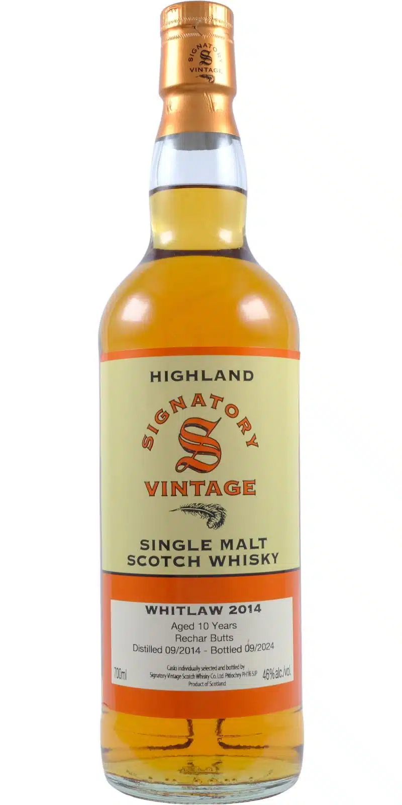 2014-Signatory Whitlaw Highland Single Malt