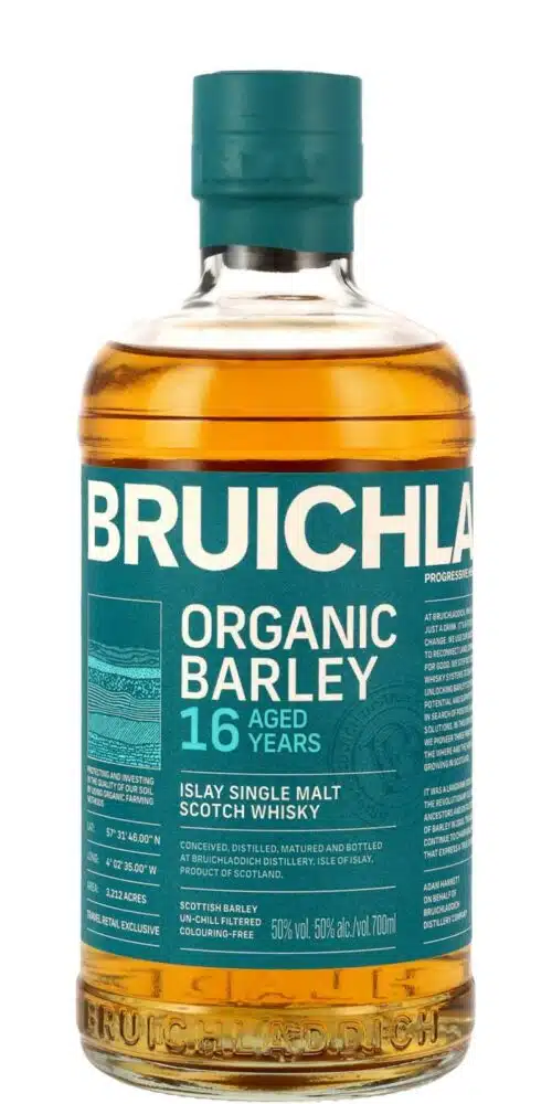 NV-Bruichladdich 16 years Organic Barley