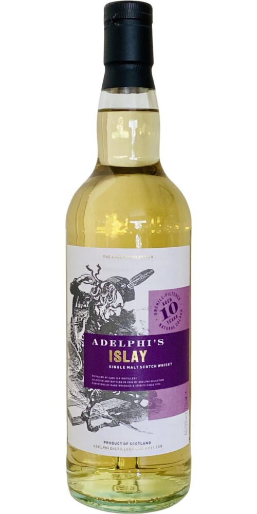 NV-Adelphi's Islay 10y Single Malt Scotch Whisky (Caol Ila)