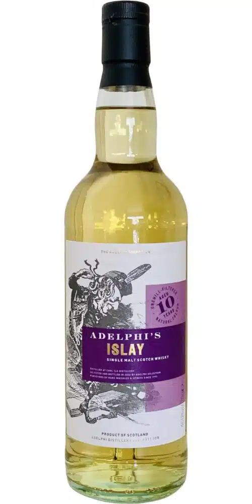NV-Adelphi's Islay 10y Single Malt Scotch Whisky (Caol Ila)