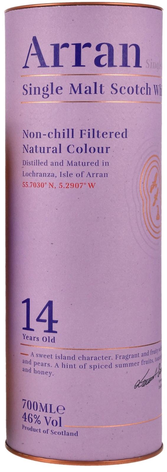 NV-Arran Whisky 14 Years Limited Edition (Palo Cortado Finish)