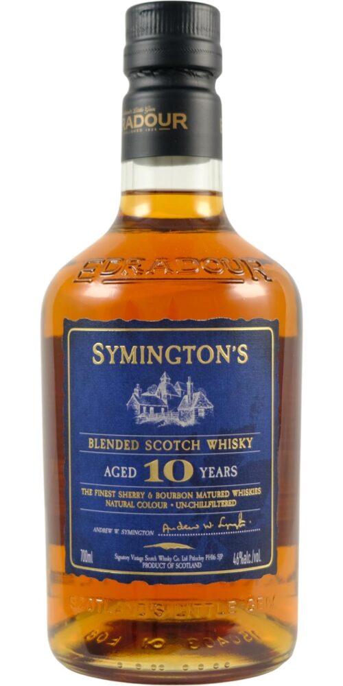 NV-Edradour Symington's 10 Years Old Blended Scotch Whisky