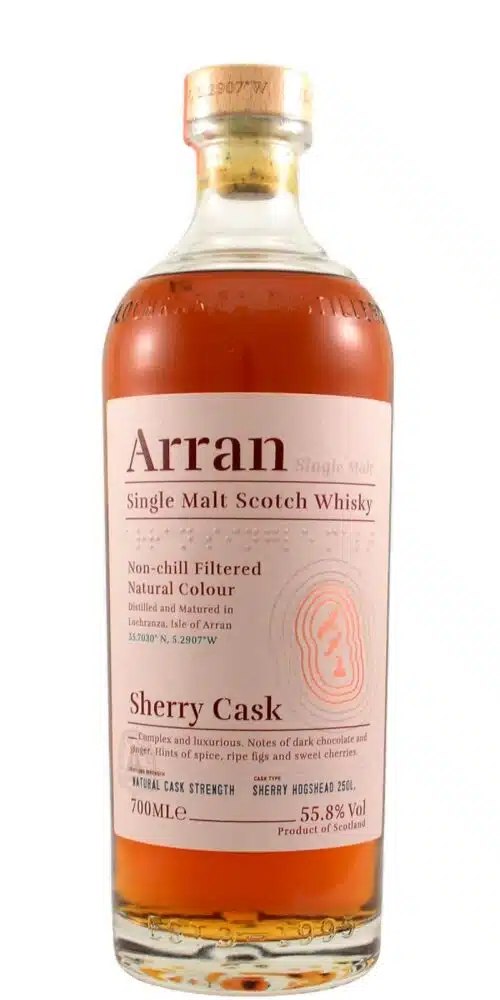 NV-Arran Sherry Cask Natural Cask Strenght