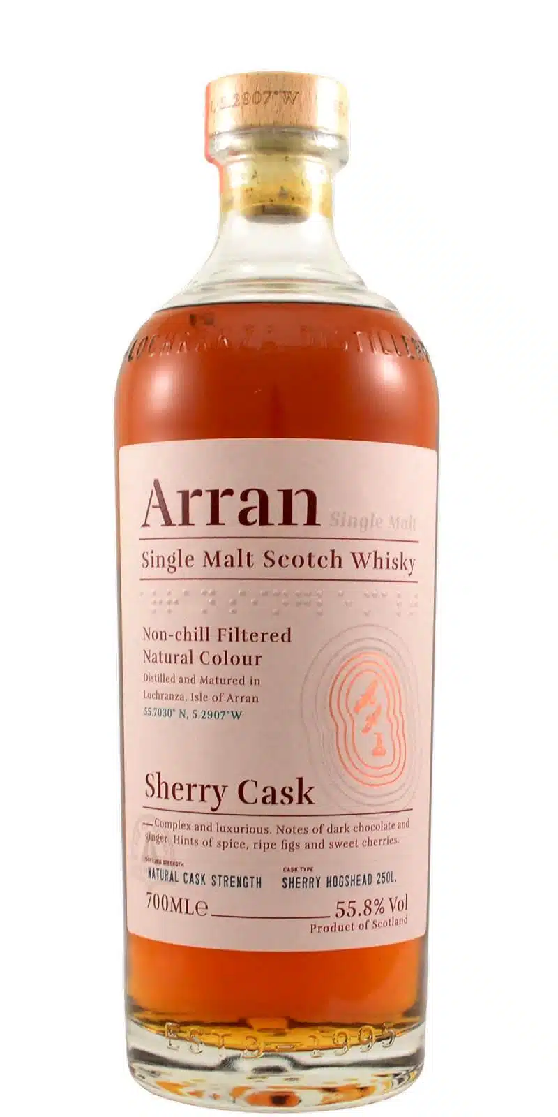 NV-Arran Sherry Cask Natural Cask Strenght